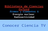 Conocer Ciencia - Radioactividad - Química 6