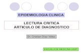 Lectura critica diagnóstico I