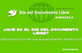 ¿Qué es el Día del Documento Libre? (Importancia de los éstandares Abiertos)