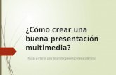 Presentaciones multimedias