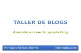 Taller De Blogs