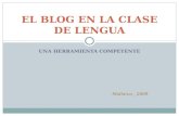 El Blog En La Clase De Lengua Formacio Del Professorat
