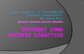 INTERNET COMO RECURSO DIDACTICO