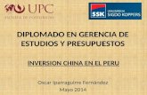 Inversión china en el perú