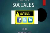 Redes sociales (Uso Indebido)