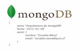 mongoDB - Arquitectura y Componentes