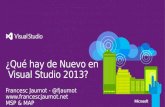 Whats new in Visual Studio 2013