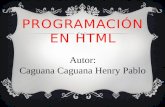 Programación basica en html