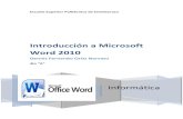 I ntroduccion a microsoft word 2010