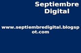 Génesis Del Periodismo Digital (Septiembre Digital)