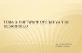 Tema 3 software operativo y de desarrollo