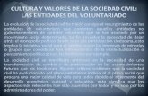 Cultura y valores de la sociedad civil