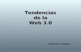 Tendencias de la web 3.0