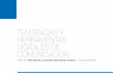 Tendencias y Herramientas Digitales de Comunicación - LICCOM - PRODIC - Clase 4/6 - 11/06/13
