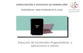 Propuestas con tablet ccte-paysandú