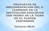E-LEARNING I.E. SAN PEDRO DE LA TIGRA