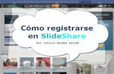 Como registrarse en SlideShare
