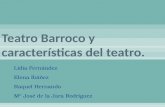 Teatro barroco y características del teatro