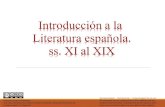 Resumen de Literatura española en esquemas