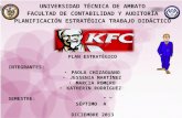 Planificación Estrategica KFC