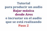 Audio tutorial 2  ares