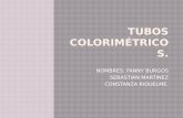 Tubos colorimetricos