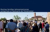 Encuentro de Pueblos de América en el santuario de Torreciudad (Huesca)