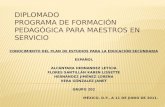 Español exposición diplomado