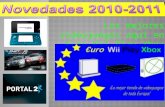 Novedades de videojuegos 2010-2011