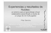 2010-03-12 Sem eMadrid, Pilar Sancho, UCM, "Experiencias y resultados de Nucleo" Aprendizaje 3D