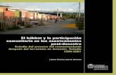 El hábitat y participación comunitaria en los asentamientos post-desastre.