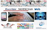 ESCRIBIR NOTICIAS WEB