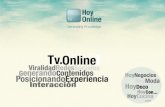 Presentación proyecto Marketing Online de HoyOnline.TV