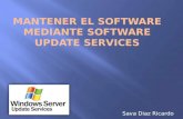 Mantener el software mediante software update services