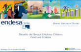 Desafío del Sector Eléctrico Chileno: Visión de Endesa