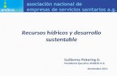 Recursos hídricos y desarrollo sustentable - Guillermo Pickering, ANDESS Chile
