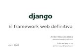 Django: el framework web definitivo