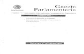 Dictamen gaceta parlamentaria LEY GENERAL DEL SERVICIO PROFESIONAL DOCENTE