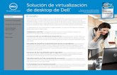Solución de virtualización de desktop de Dell
