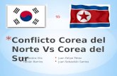 Conflicto corea del norte vs corea del sur