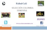 Futbol café. selección colombiana de fútbol.
