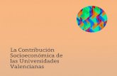 Contribución socioeconómica de las universidades públicas valencianas