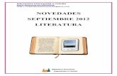 Novedades literatura septiembre_2012