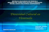 Diversidad Cultural en Venezuela