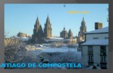Nevada en Santiago de Compostela