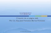 Creación de página Web con Weebly