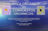 Quìmica Orgànica y Compuestos Orgànicos.