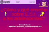 Presentación Curso ESI- ISFD Frechou- Saladas- Ctes