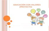 Educación con valores (proyecto)