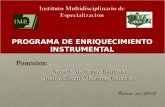 PROGRAMA DE ENRIQUECIMIENTO INSTRUMENTAL